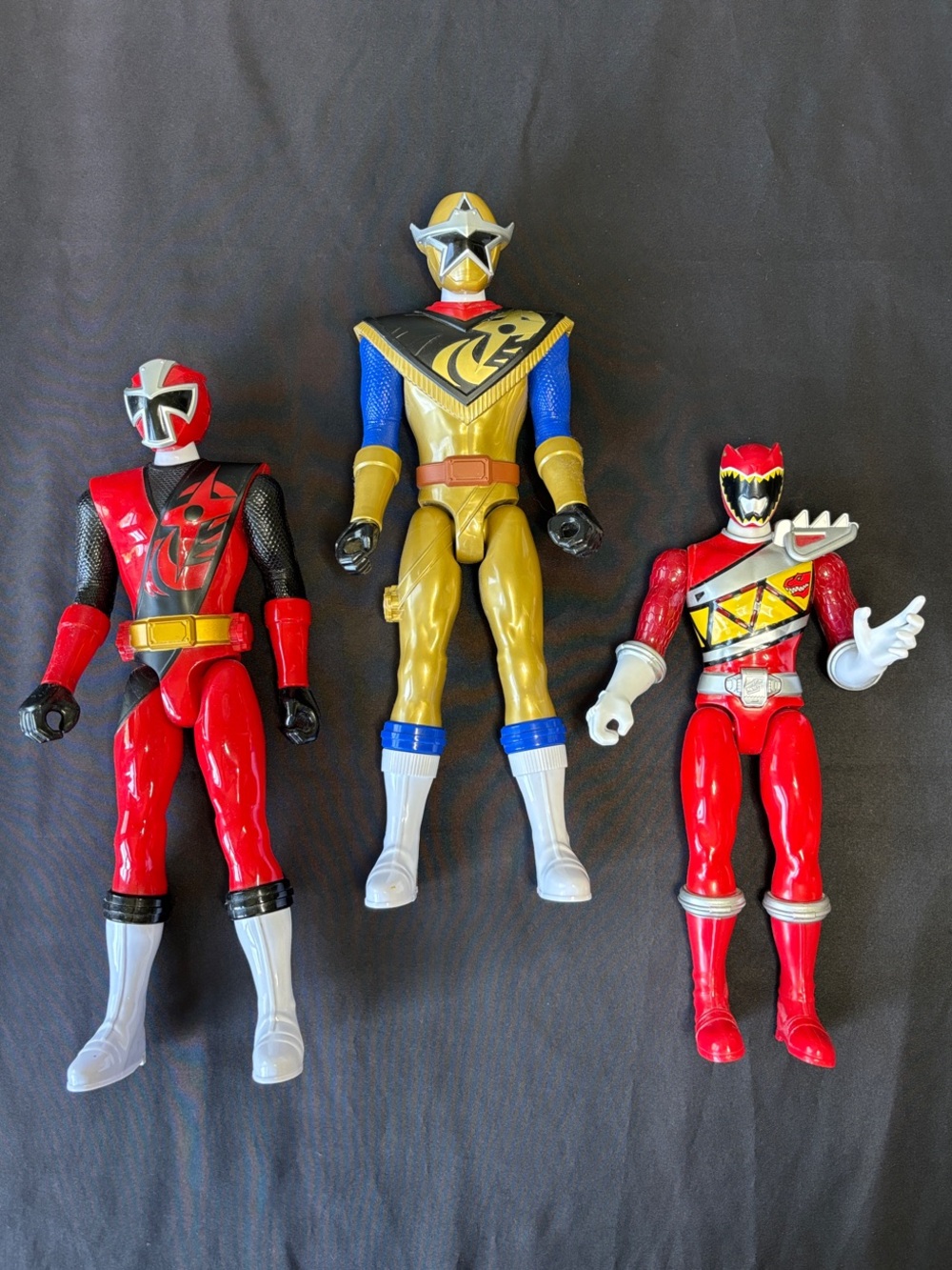 Power Ranger Action Figures- 10”-12” Good used condition